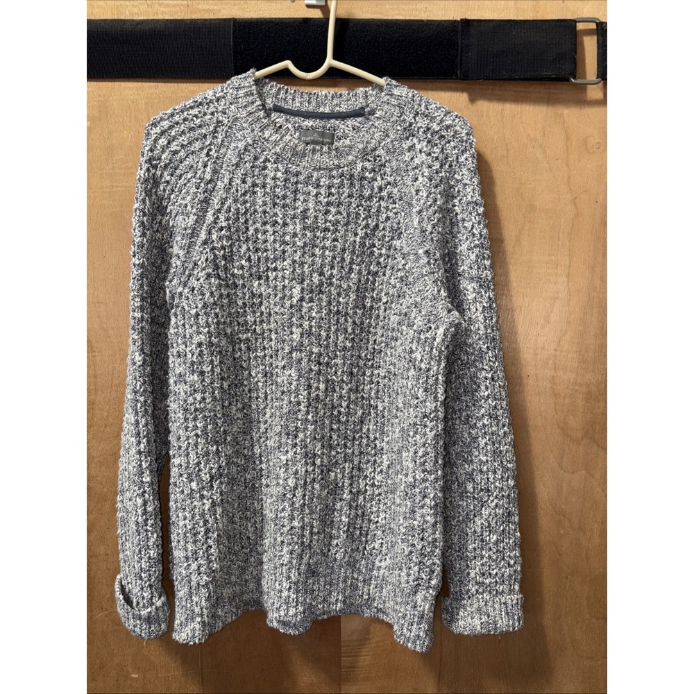 L.L. Bean Signature Gray Fisherman’s Sweater